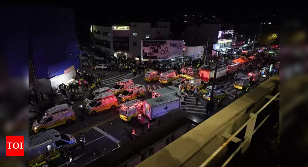 19 foreigners killed in South Korea stampede – Times of India