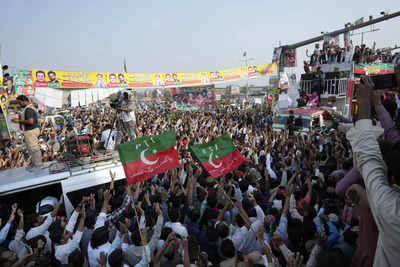 Imran Khan's absence from march fuels speculation
