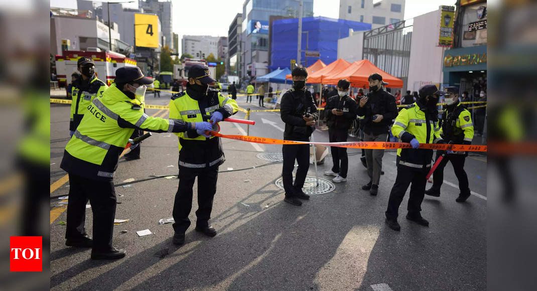 South Korea Stampede: 'There were bodies everywhere': US soldiers ...