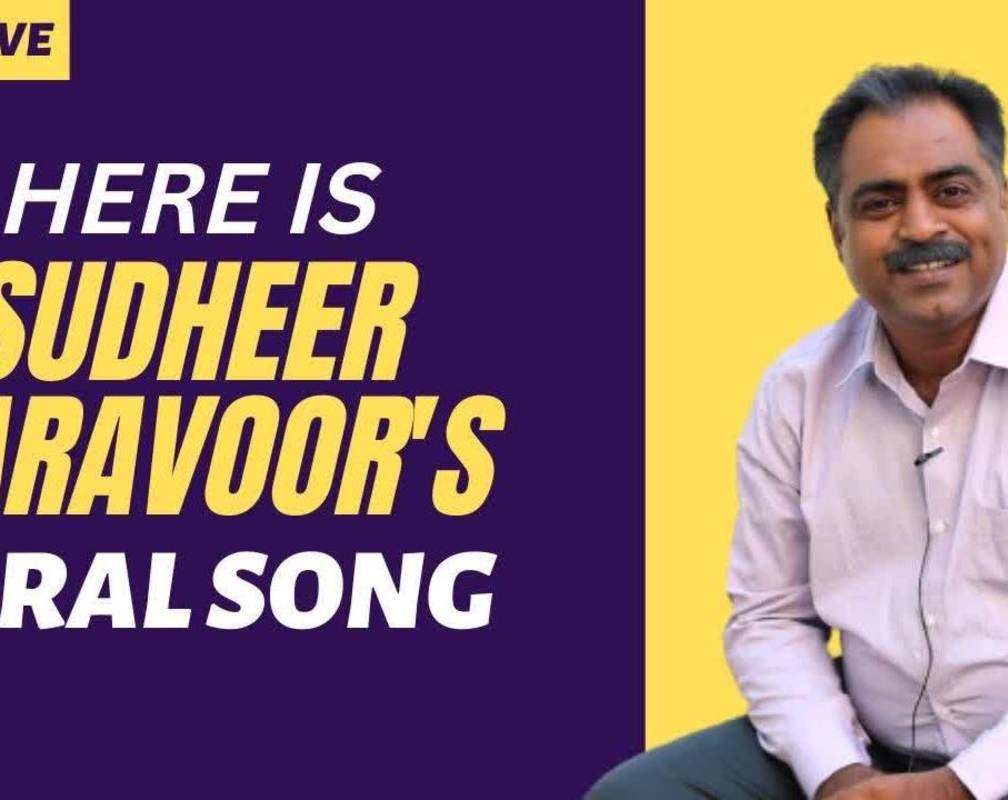 
Sudheer Paravoor renders his iconic song Aamashayam
