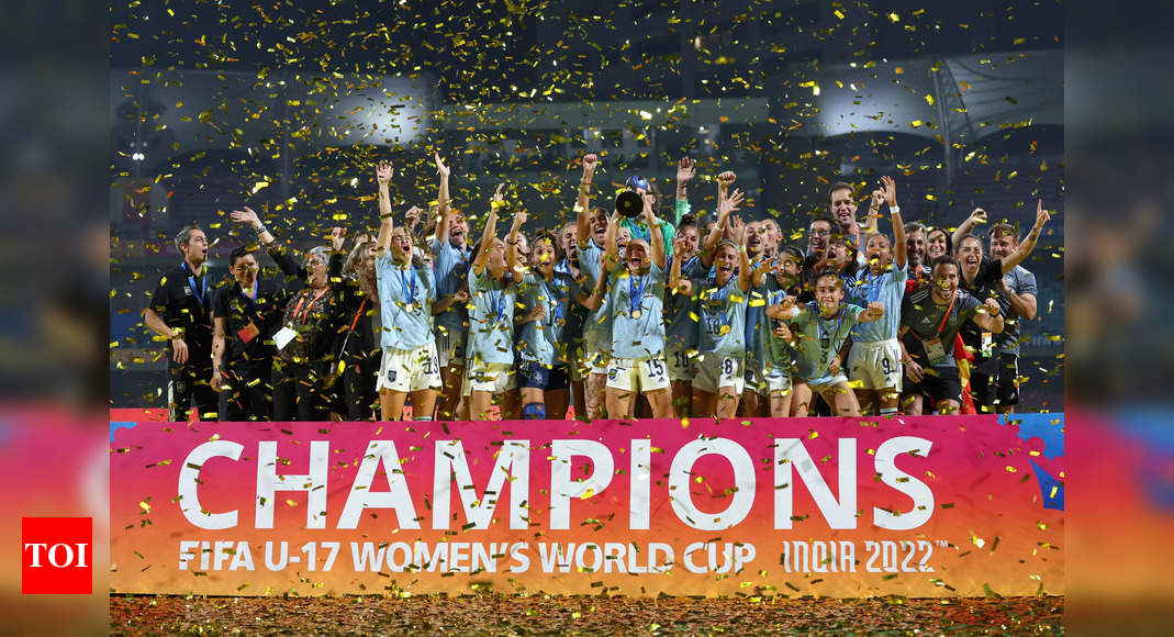 Holders Spain win FIFA U-17 Women’s World Cup | Football News – Times of India