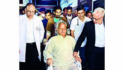 Min Subhash Garg suffers a mild stroke, hospitalised