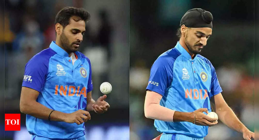 Arshdeep Singh: Bhuvneshwar Kumar’s economical bowling has helped me attack, says Arshdeep Singh | Cricket News – Times of India