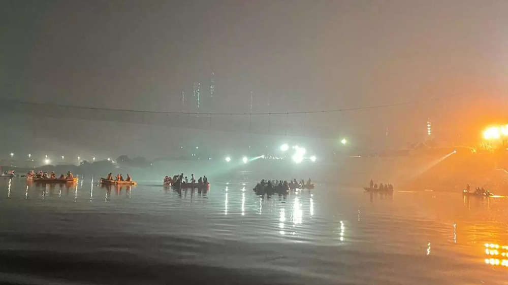 ​Gujarat bridge collapse: Pics of rescue operations