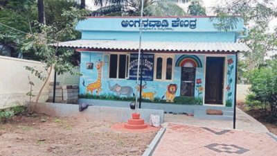 Anganwadi in Kodagu gets a facelift to attract children