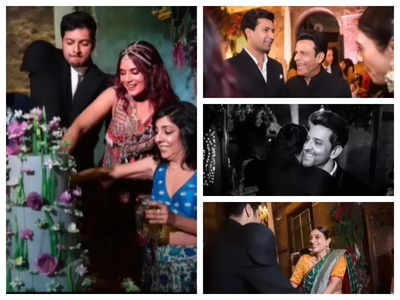 Hrithik Roshan, Saba Azad, Vicky Kaushal and others feature in Ali Fazal and Richa Chadha’s wedding party video – WATCH