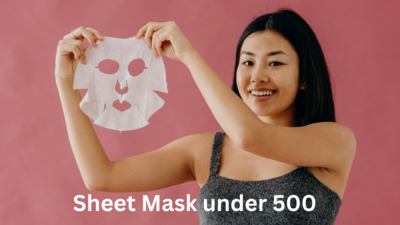 Sheet mask under 500: Give your skin an instant dose of freshness (April, 2024)