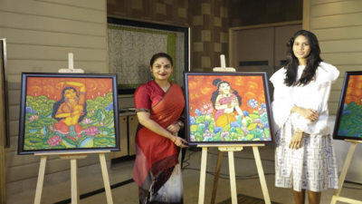 Ancient Kerala mural arts used for spreading breast cancer awareness
