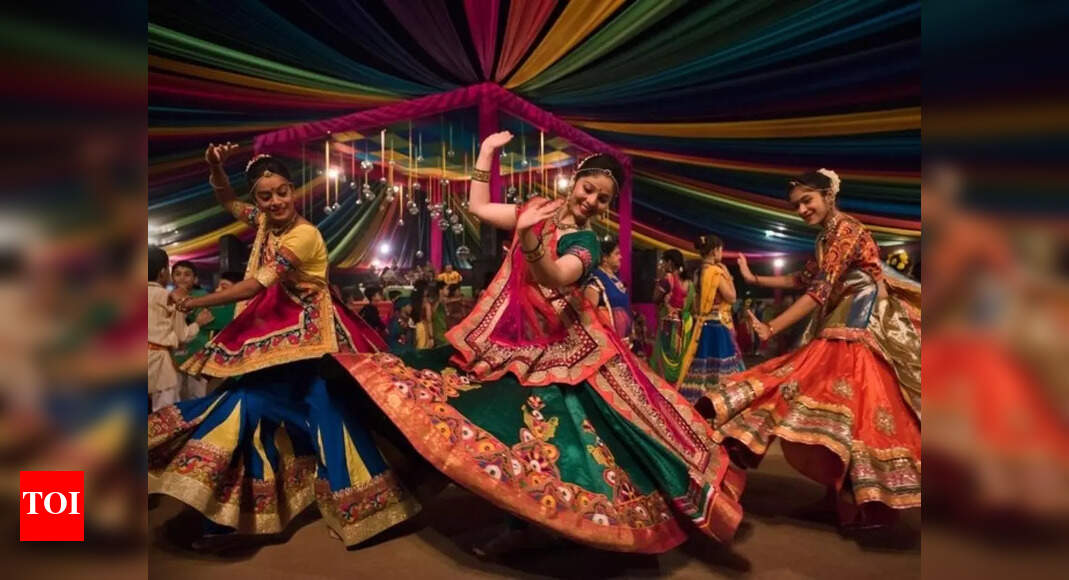 Garba: Garba: A quick fix for festive fitness - The Times of India