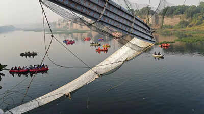 ‘Is it act of god or act of fraud?’, Congress trolls PM Modi over Gujarat bridge collapse