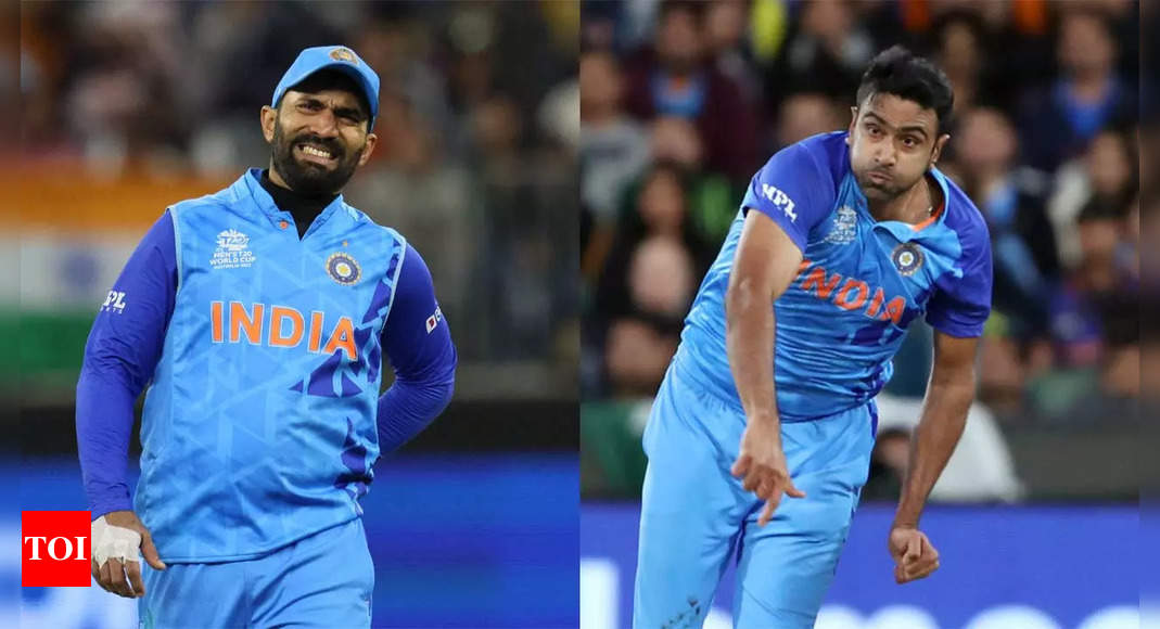 End of road for Dinesh Karthik, Ashwin as India’s T20 transition starts | Cricket News – Times of India