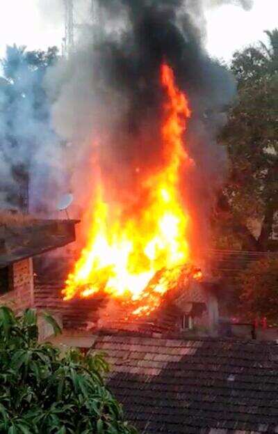 Goa: Two Vasco houses gutted in fire, loss pegged at Rs 5 lakh