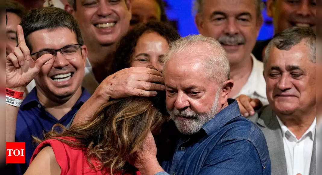 Lula returns as Brazil prez after edging out Bolsonaro – Times of India