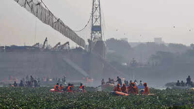 Covid claimed dad, teen son dies in Morbi bridge collapse