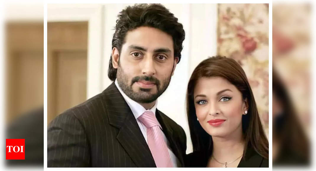 When Aishwarya Rai defended husband Abhishek Bachchan about being overshadowed by her – Times of India