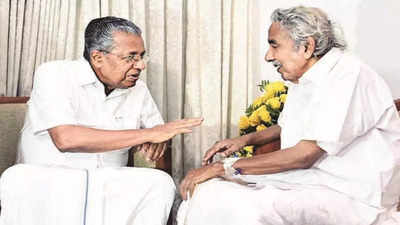 Pinarayi Visits Chandy, Extends B’day Greetings | Kochi News - Times Of ...