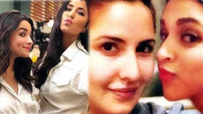 Katrina Kaif reveals she wants to caress Alia Bhatt’s baby bump, opens up about her and Deepika Padukone's recent viral gym video