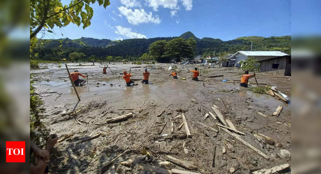 Philippine leader blames deforestation for killer mudslide – Times of India