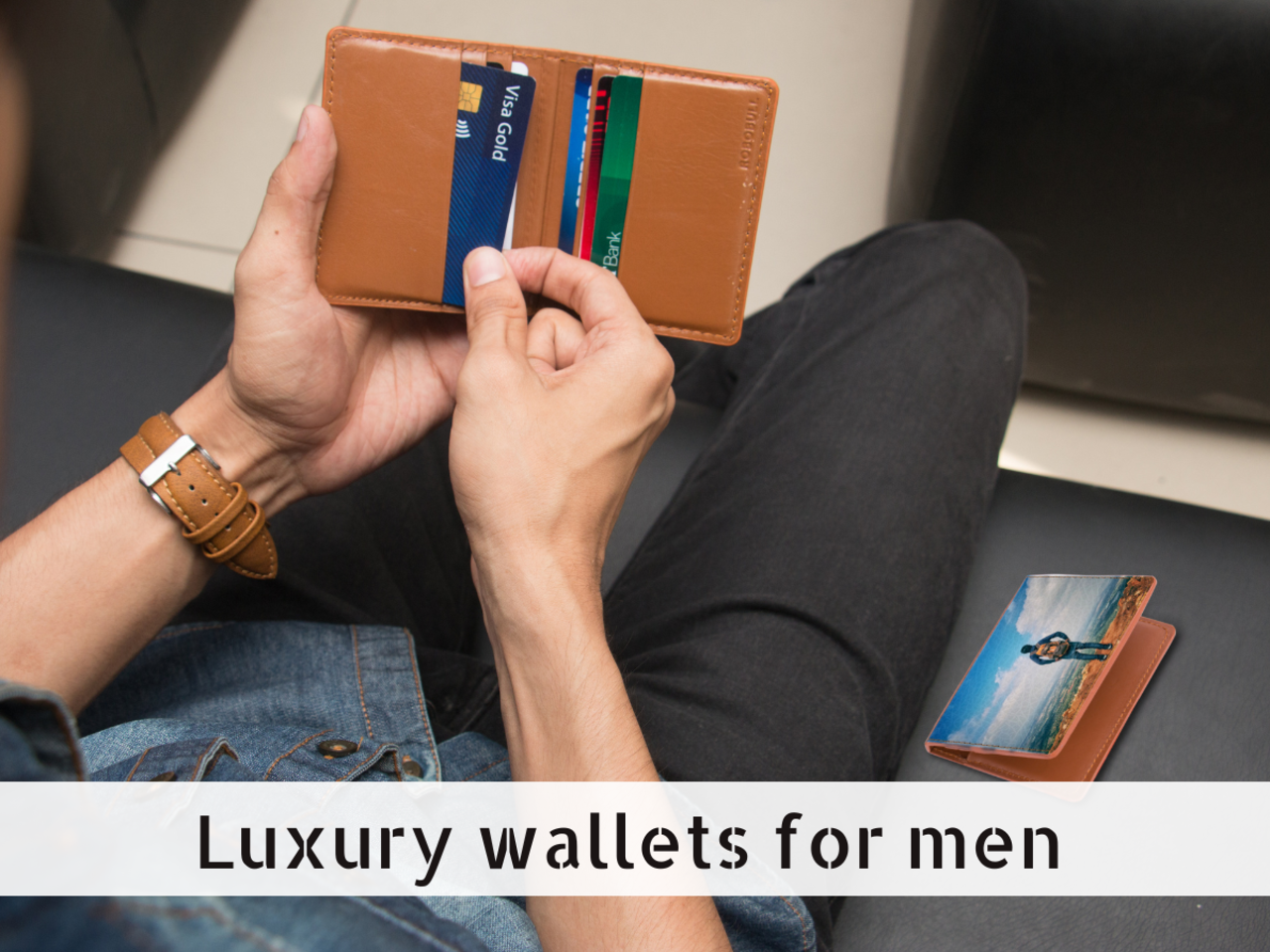 Buy Luxury Wallet Man Online In India -  India