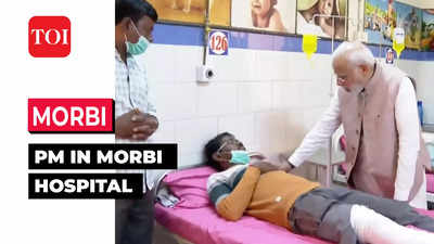 Gujarat bridge tragedy: PM Modi meets injured admitted to Morbi Civil Hospital