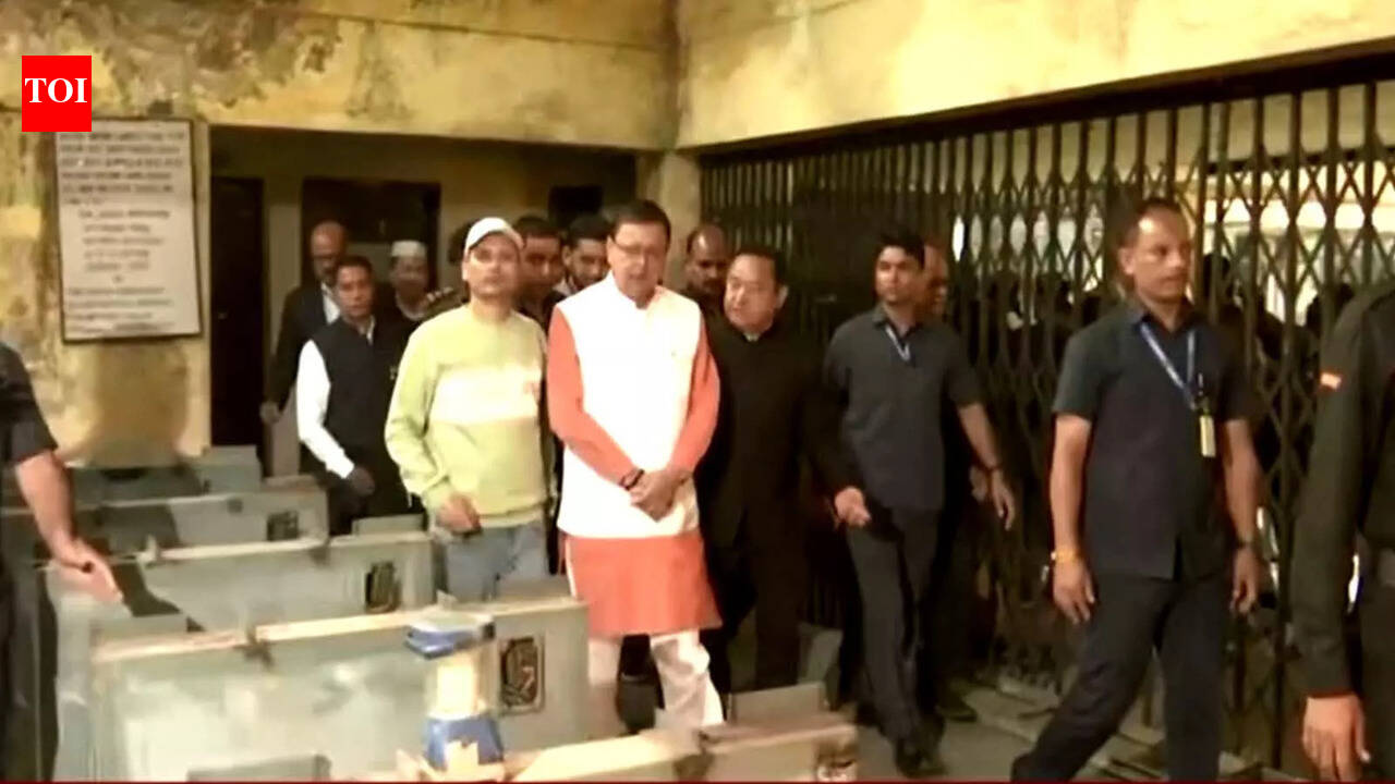 Uttarakhand CM Dhami inspects land of HMT factory in Ranibagh