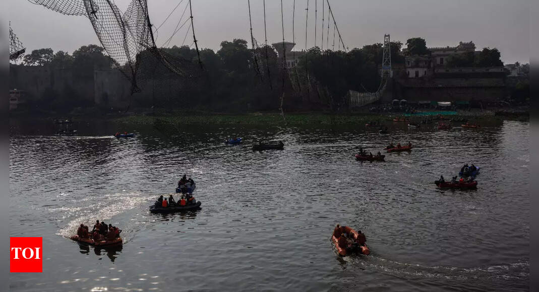 Renovation firm only painted Morbi footbridge, say cops