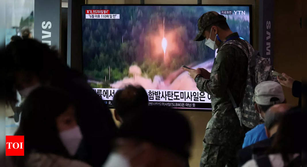 North Korea fires ‘unidentified ballistic missile’: Seoul – Times of India