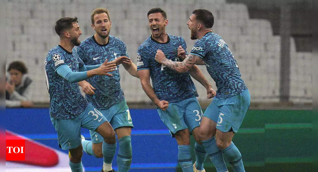 Champions League: Spurs snatch 2-1 win at Marseille to qualify as group winners | Football News – Times of India