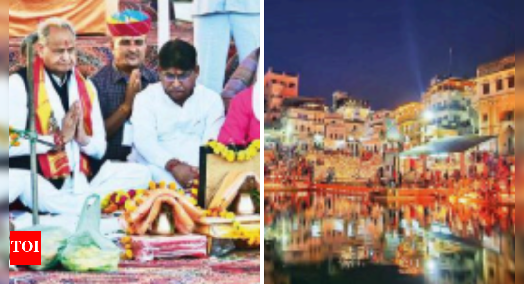 Pushkar Rajastha CM Ashok Gehlot inaugurates Pushkar fair, takes part