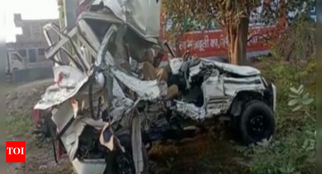 5 killed, 3 injured in road accident in Madhya Pradesh's Morena ...