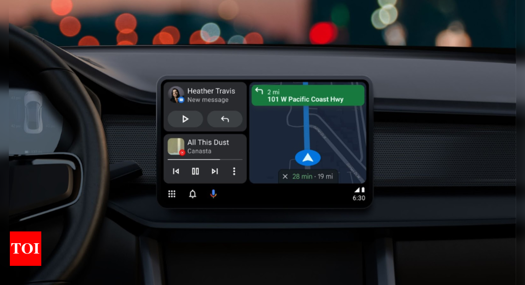 Google is forcing Android Auto update on users – Times of India