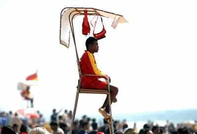Beach rescues keep lifeguards busy at Baga, Calangute