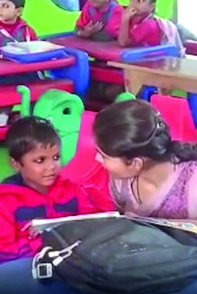 Akhilesh keeps promise, gets boy born outside bank admitted in playschool