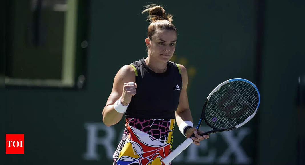 Maria Sakkari Beats Aryna Sabalenka To Reach Last Four Of WTA Finals ...