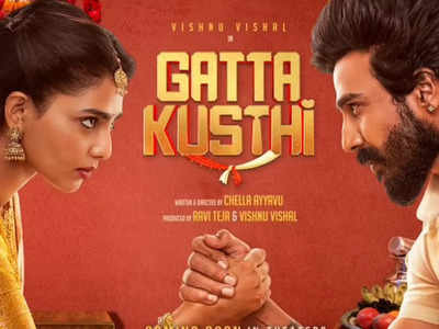 'Gatta Kusthi' second look: Vishnu Vishal lock horns with Aishwarya Lekshmi