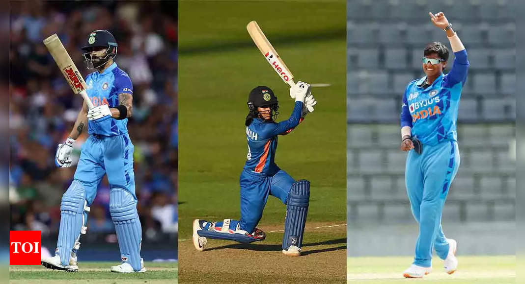 Virat Kohli, Jemimah Rodrigues, Deepti Sharma nominated for ICC ‘Player of the Month’ | Cricket News – Times of India
