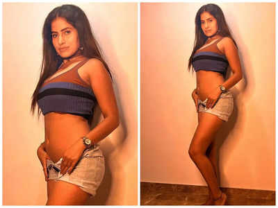 Aayushi Tiwari shows her perfect curves in the latest post