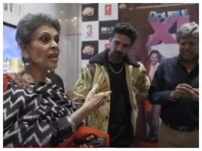 Kapil Dev's wife Romi Bhatia was reminded of her herself while watching 'Double XL'