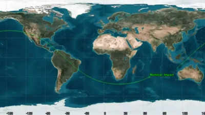 India's Risat-2 re-enters Earth after 13.5 years, lands in Indian Ocean near Jakarta