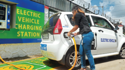 Mumbai: No EV charging at stacked, automated parking in socs
