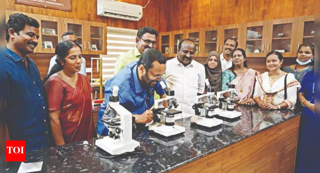 Govt Vocational Hss Govt Vocational Hss Gets Four Modern Science Labs