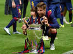 Gerard Pique announces retirement, these pictures capture the Barcelona legend's stellar career