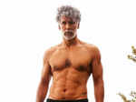 In a shirtless picture, Milind flaunted his sculpted abs and fit profile.