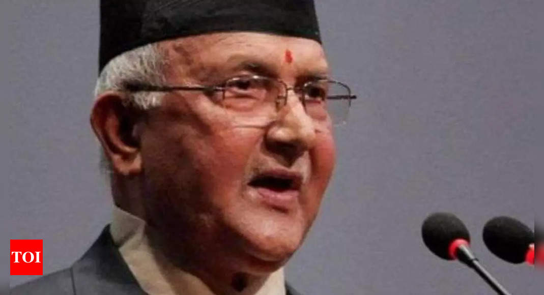 Nepal’s Oli vows balanced ties with China, India if returned to power – Times of India