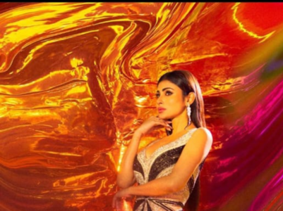Pics: Mouni Roy shines in black and white