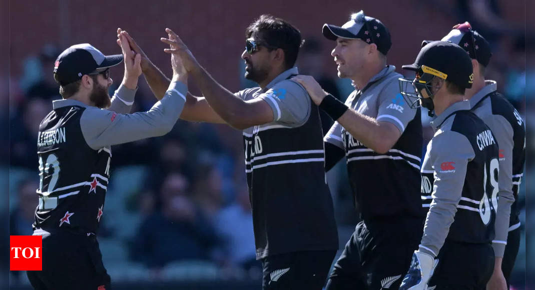 T20 World Cup: New Zealand first team to seal semifinal spot | Cricket News – Times of India