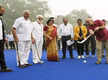 
Manish Sisodia inaugurates artificial hockey turf in Delhi
