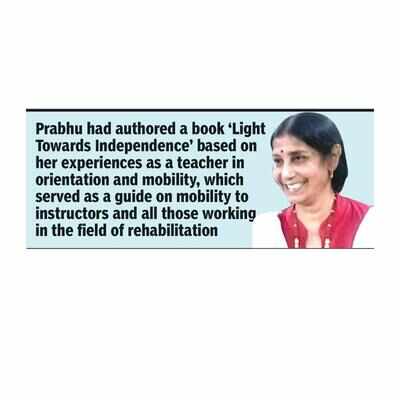 After four decades of service to blind, NAB’s Leena Prabhu dies