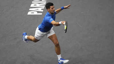 Paris Masters: Novak Djokovic races into semi-finals