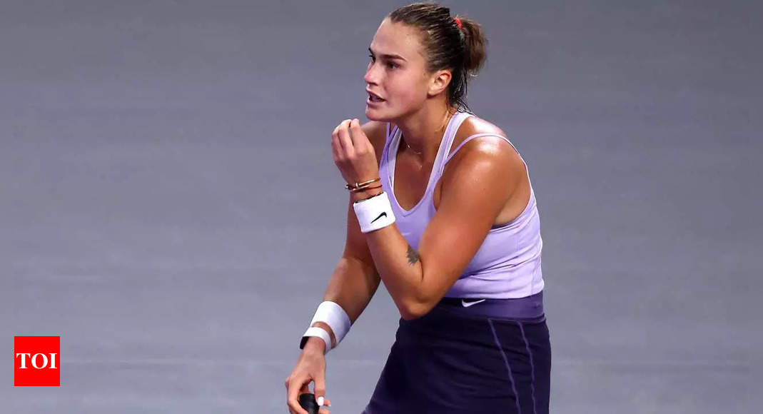 Aryna Sabalenka knocks Jessica Pegula out of WTA Finals with group stage win | Tennis Information – Instances of India